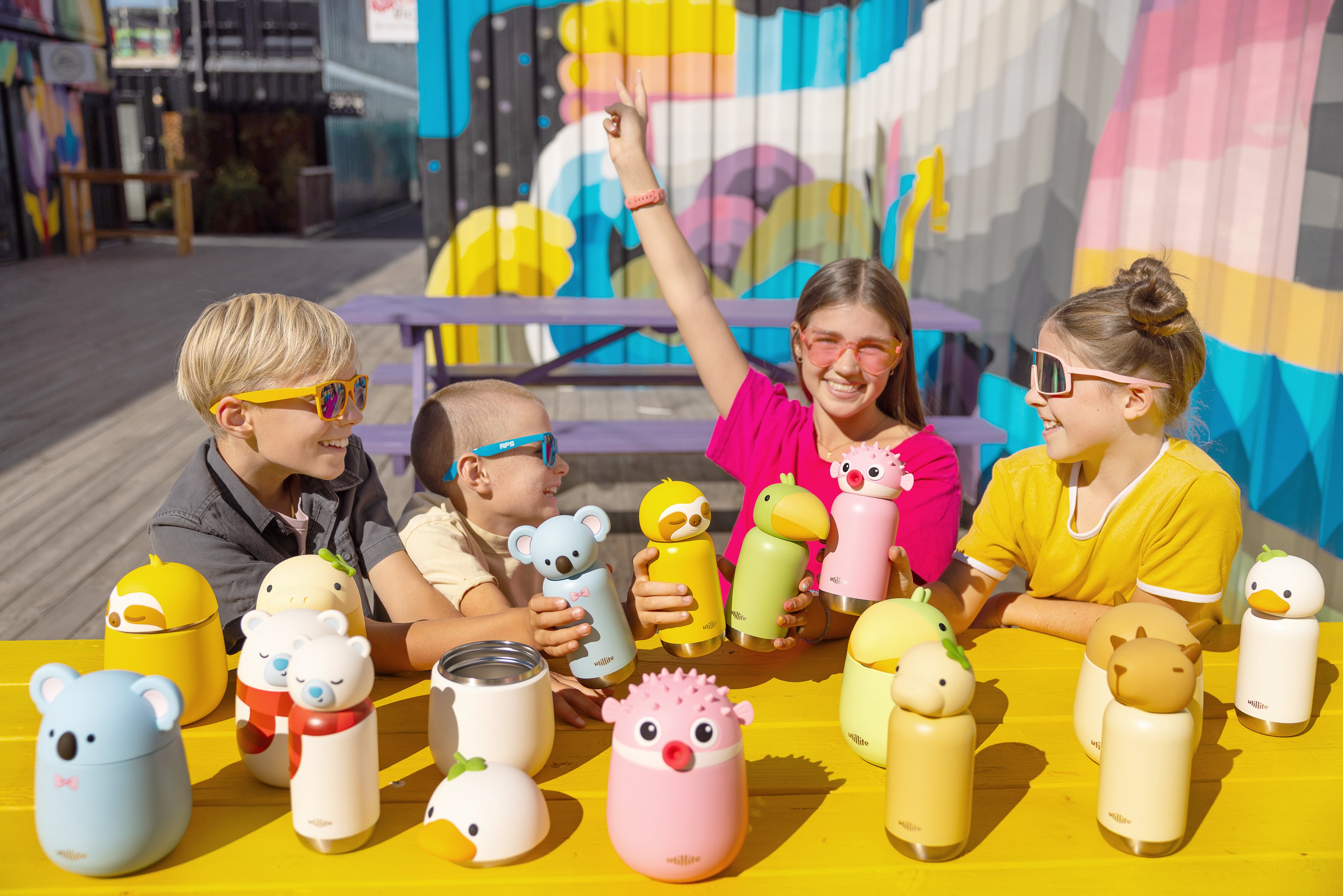 Zoofiesta-Vaccum Insulated Water Bottle